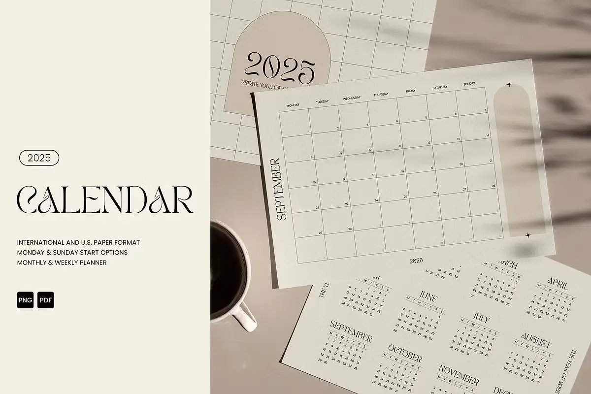 2025 Calendar & Planner