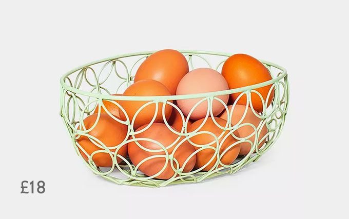 BlissHome Nadiya Hussain Egg Basket, £18