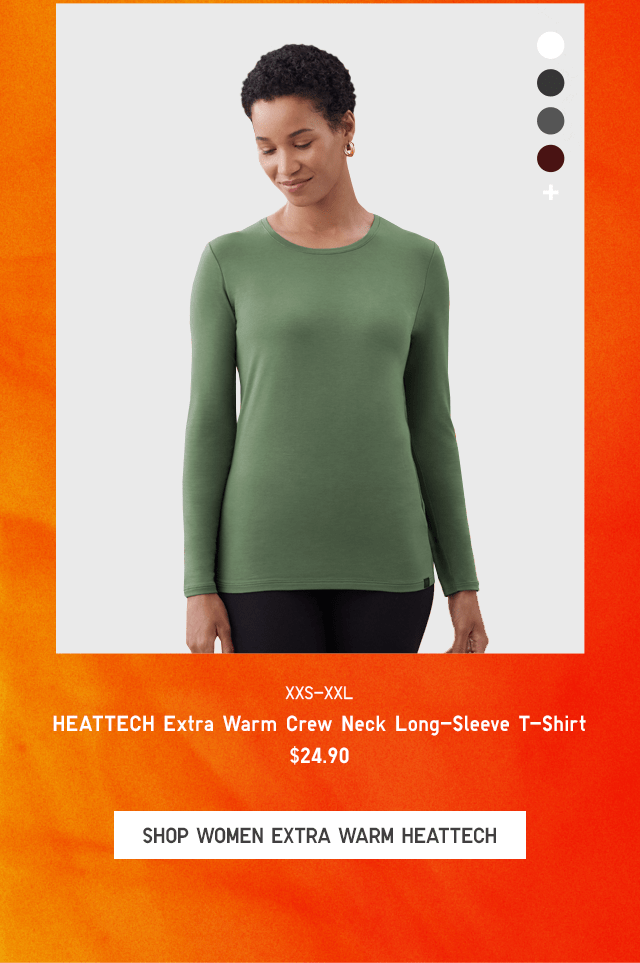 Everyone's been keeping warm with HEATTECH - Uniqlo USA Email Archive