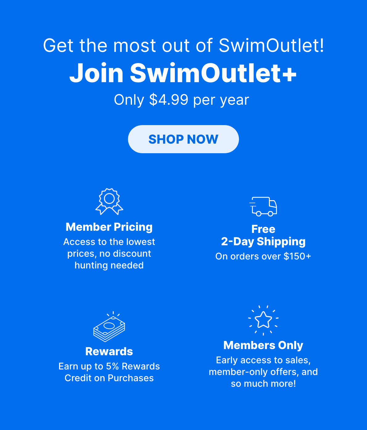 Get the most out of SwimOutlet!