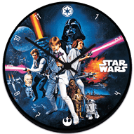 Classic Star Wars Wall Clock