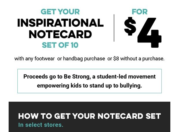 GET YOUR INSPIRATIONAL NOTECARD SET OF 10 FOR $4