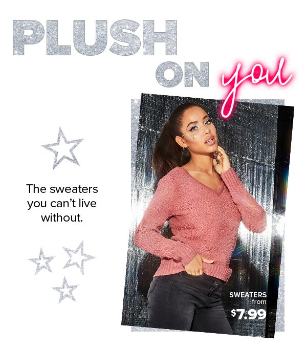 Shop Sweaters from $7.99