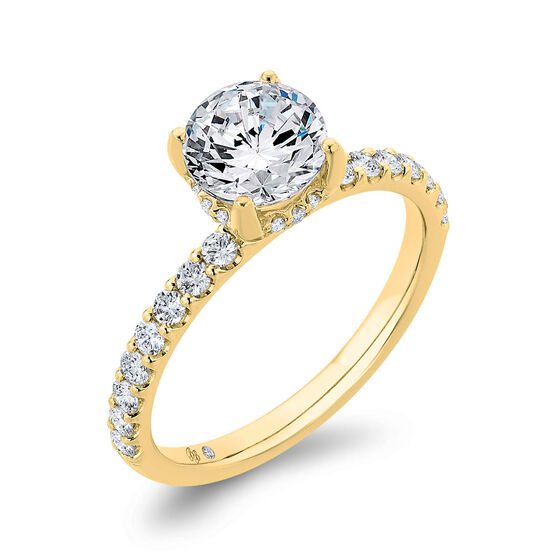 Bella Ponte Ikuma Canadian Diamond Engagement Ring In 14K Yellow Gold