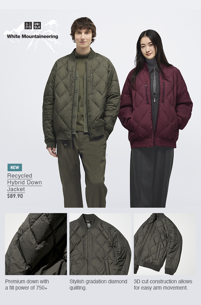 PDP1 - RECYCLED HYBRID DOWN JACKET