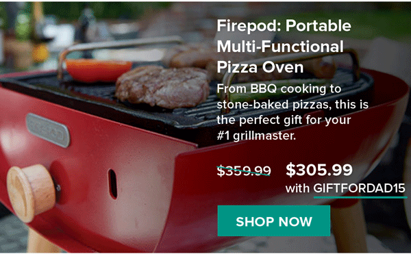 Firepod: Portable Multi-Functional Pizza Oven