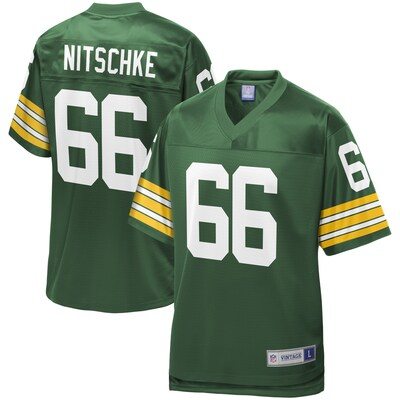 Ray Nitschke Green Bay Packers NFL Pro Line Retired Player Jersey - Green
