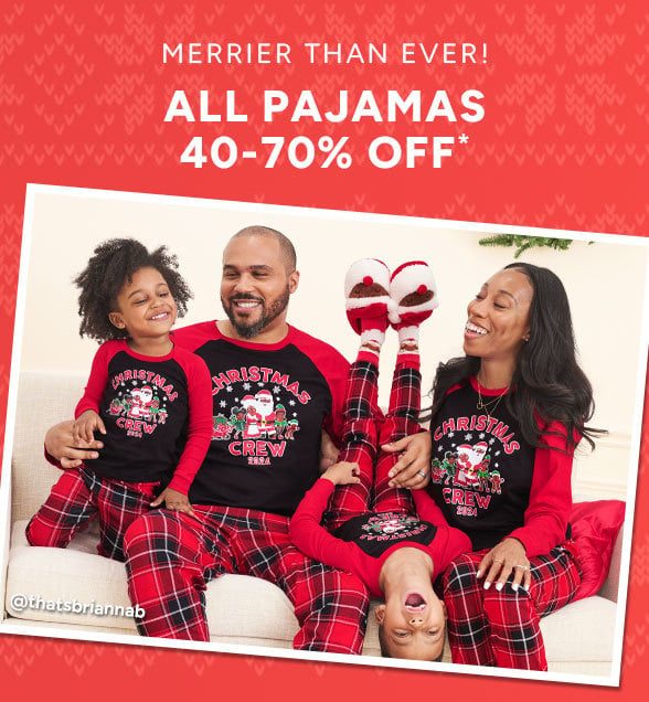 40-70% off Pajamas