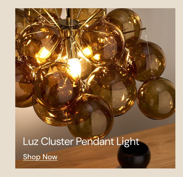 Luz Cluster Pendant Light