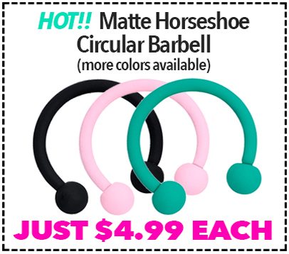 Matte Horseshoes - Just $4.99 Each >