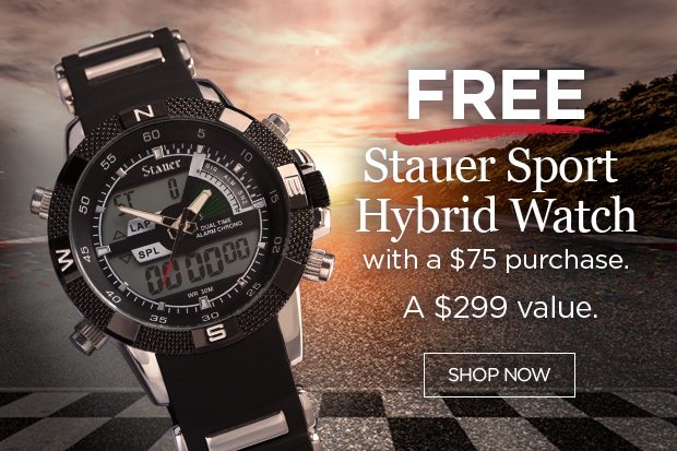 Free Sport Hybrid Watch with a purchase of $75 or more