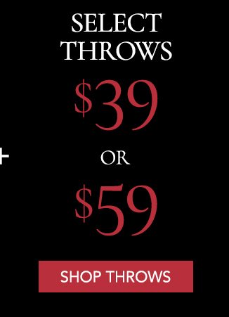 Select throws $39 and $59.