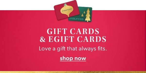 Gift cards & egift cards. Love a gift that always fits. Shop now.