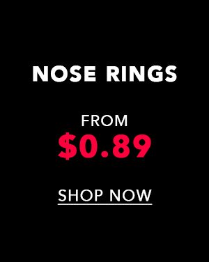 Shop Clearance Nose Rings >