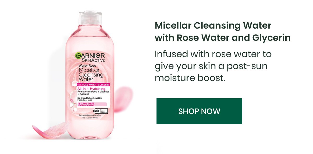 Shop Micellar Water with Rose Water and Glycerin