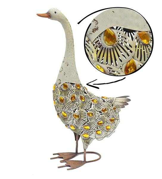 White Goose Ornament