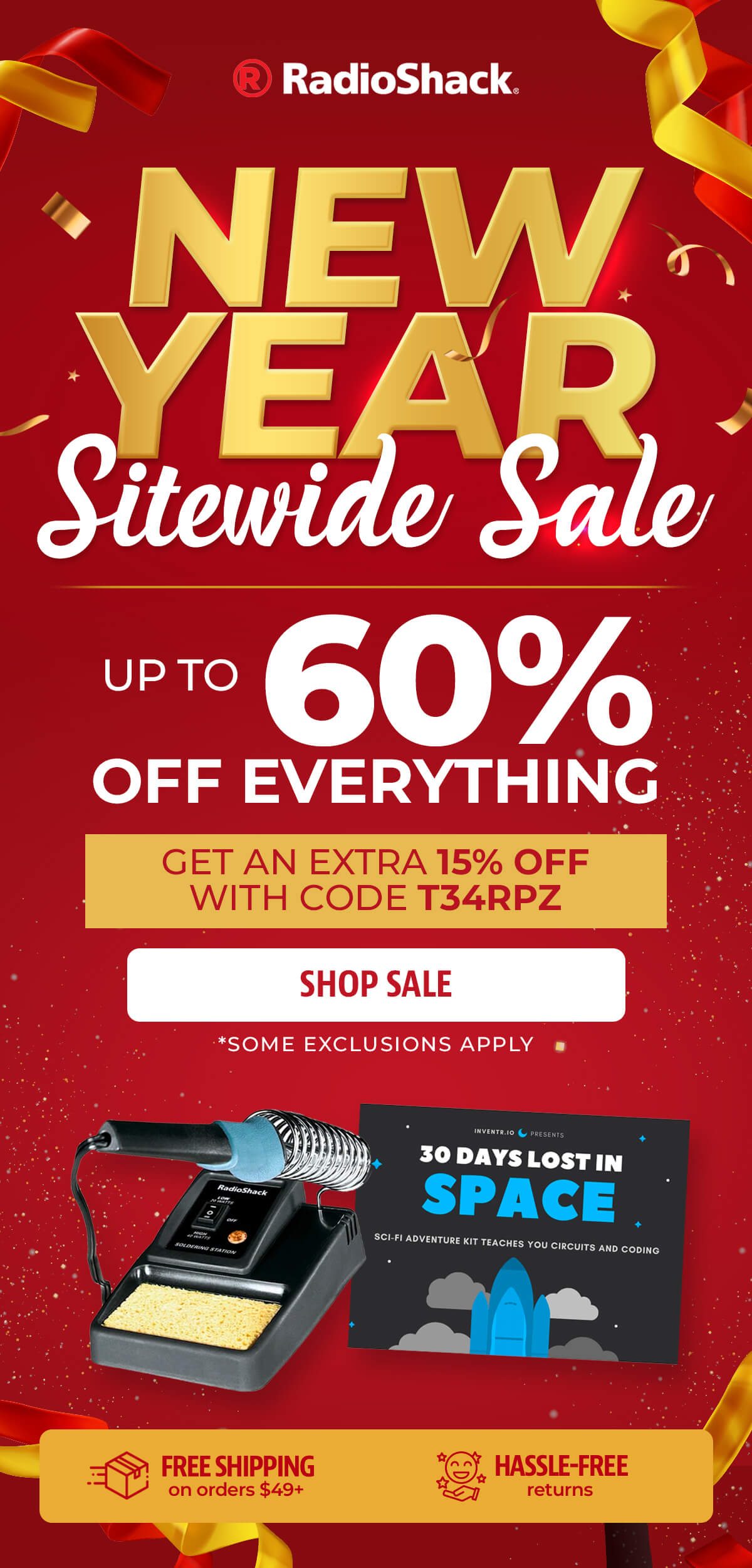 New Year's Sitewide Sale!