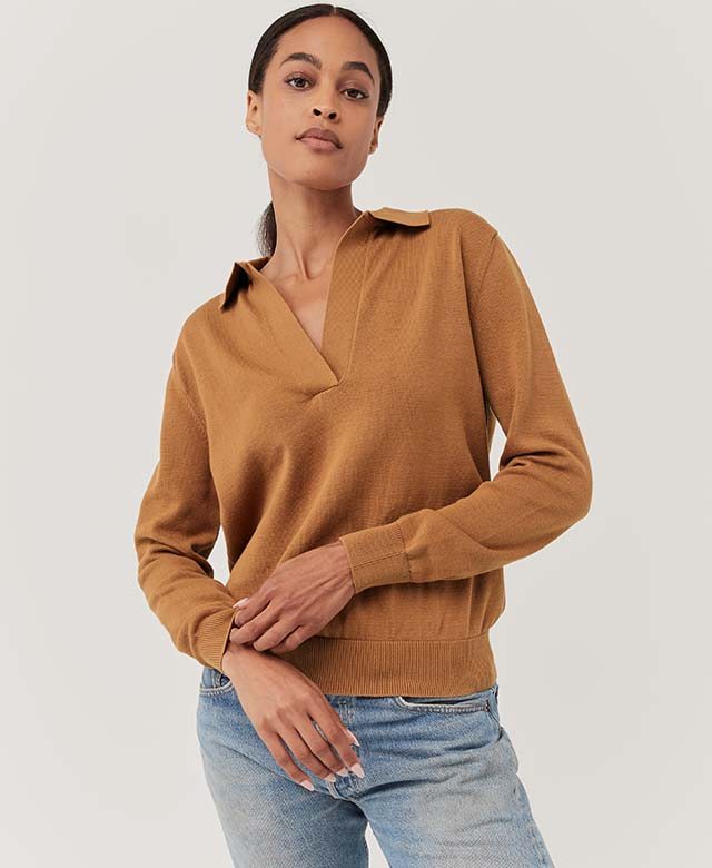 Classic Polo Sweater