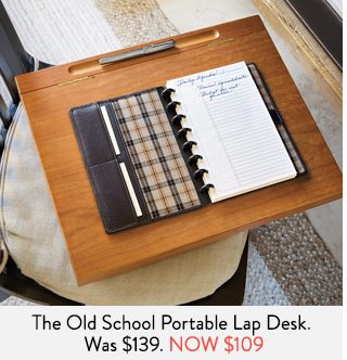 Shop Old-School Portable Lap Desk