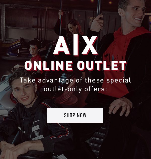 armani exchange outlet online shop
