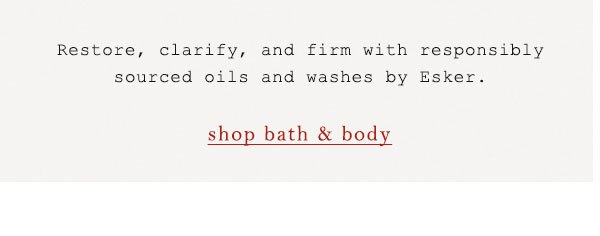 Shop bath and body.