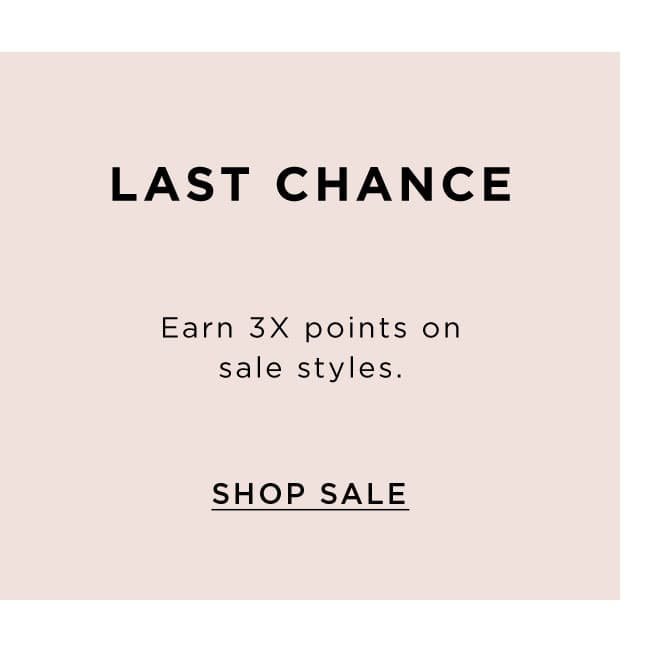 Last Chance | Shop Sale