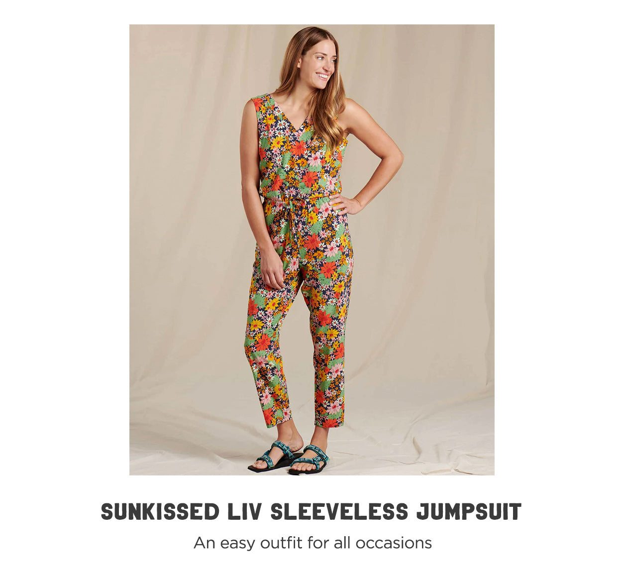 Sunkissed Liv Sleeveless Jumpsuit
