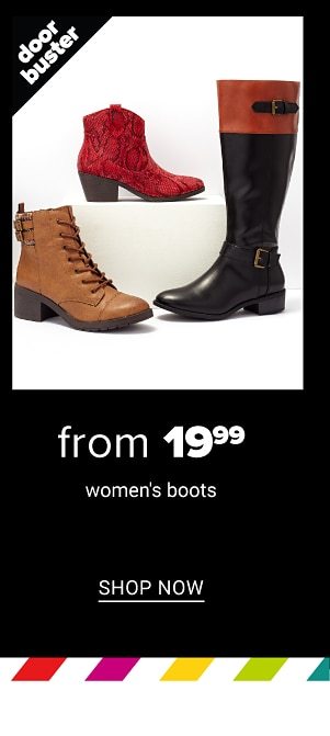 From 19.99 Women's Boots - Shop Now