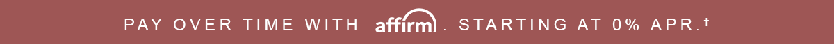 Pay Over Time With Affirm
