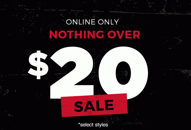 NOTHING OVER $20 SALE - Shop All