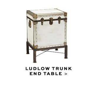 LUDLOW TRUNK END TABLE >