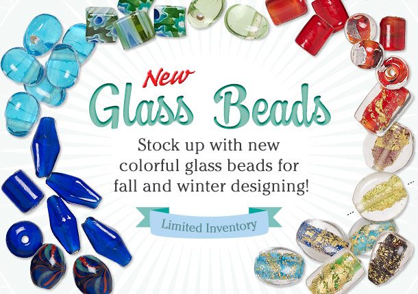 NEW Glass Beads