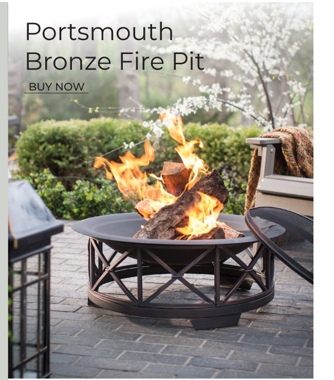 Portsmouth Bronze Fire Pits