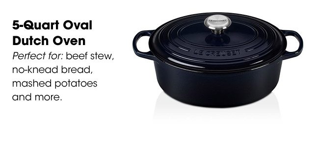 5-QUART OVAL DUTCH OVEN