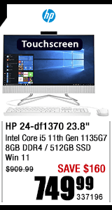 HP 24-df1370 23.8 in.