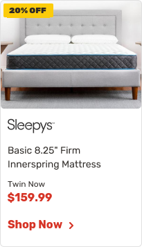 Basic 8.25 inch Firm Innerspring Mattress