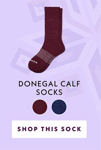 Men Donegal Calf Socks | Shop This Sock