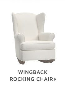 WINGBACK ROCKING CHAIR