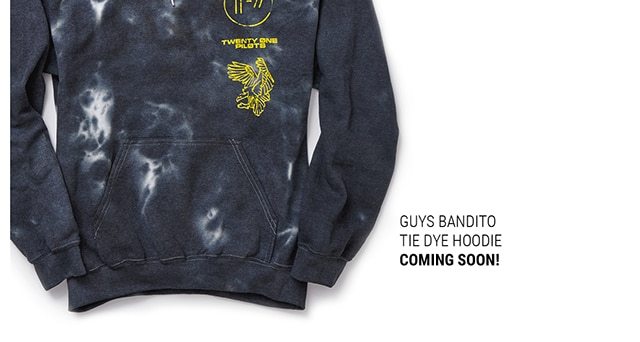Guys Bandito Tie Dye Hoodie Coming Soon