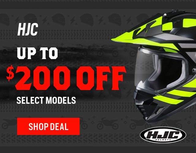 HJC UP TO $200 OFF - SHOP DEAL