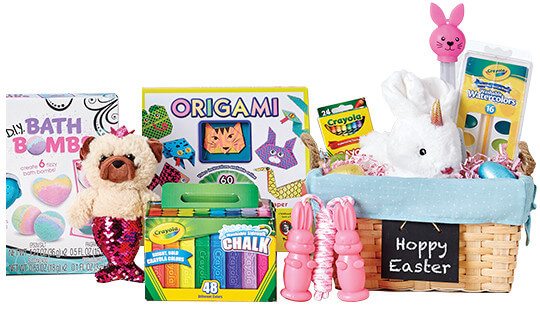 Image of Easter Basket Fillers, Crayola Art Supplies, Activity Kits, Kid's Kits, Puzzles and Games.