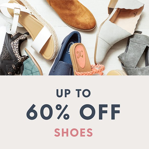 Up to 60% Off Shoes