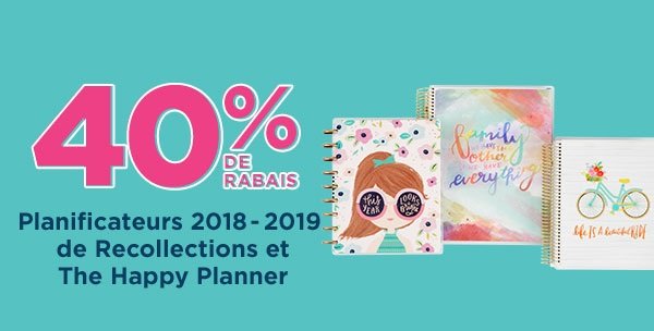 2018-2019 Planners