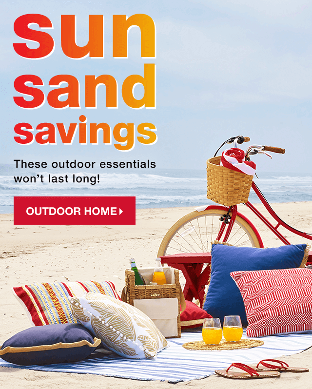 Sun, Sand, Savings: These outdoor essentials won’t last long! - Shop Outdoor Home