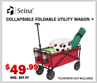 Seina Collapsible Foldable Utility Wagon