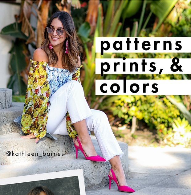 Patterns, prints & colors