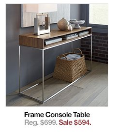 Frame Console Table