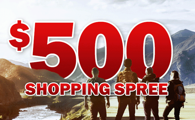 Thanks for Joining | You've secured an entry into the BIG 5 $500 Shopping Spree Sweepstakes