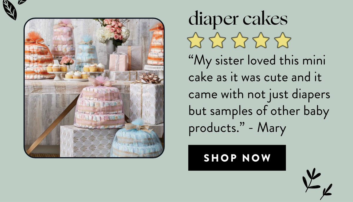 Diaper Cakes | Shop Now
