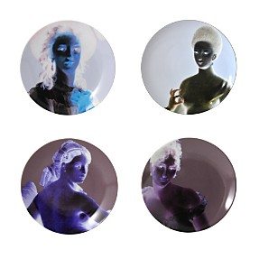 Bernardaud Portraits Classiques Dinner Plates Set of 4